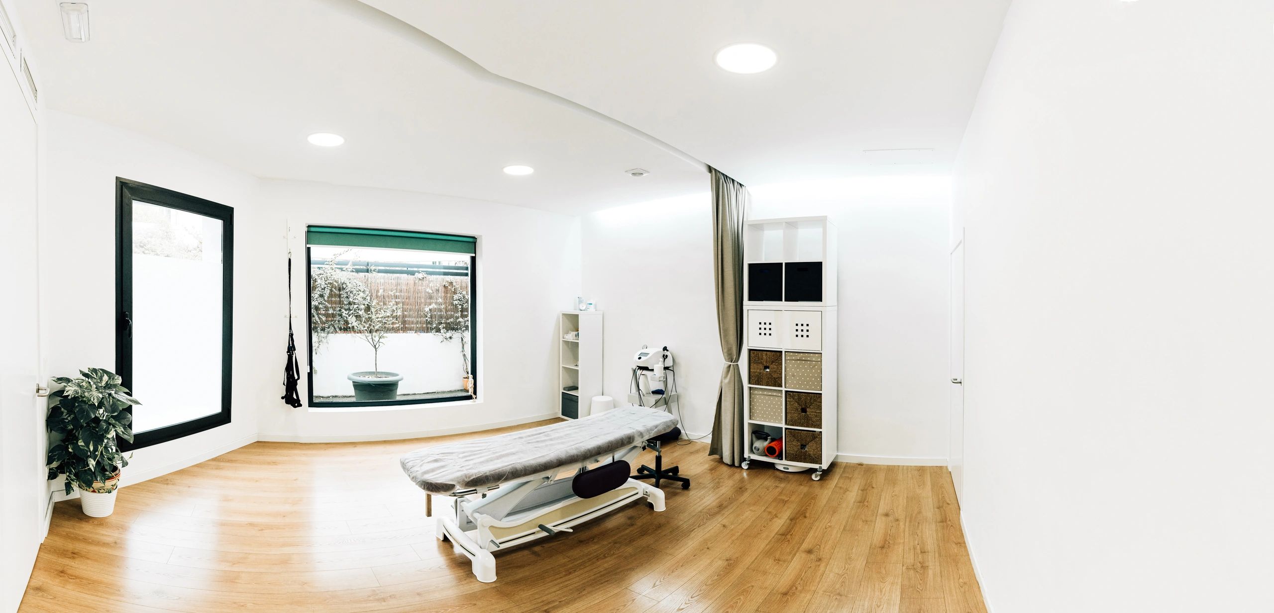 Interior room of a physical therapy and rehabilitation